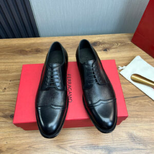 Ferragamo Cap-Toe Oxford Shoes – 1:1 Replica Quality – FER-SH63