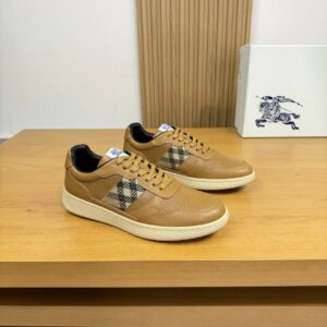 Burberry Arthur Check Leather Sneaker – 1:1 Replica Quality – BBR-SOR08