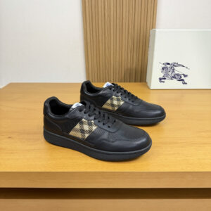 Burberry Check Panel Court Sneakers – 1:1 Replica Quality – BBR-SOR09