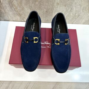 Ferragamo Tramezza Gancini Loafers – 1:1 Replica Quality – FER-SH58