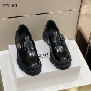 Givenchy Square Buckle Derby Shoes in Black – 1:1 Replica Quality – GIV-S03
