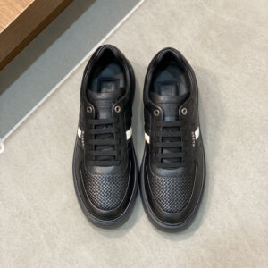 Bally Laren Textured Leather Sneakers – 1:1 Replica Quality – BL-SOR25