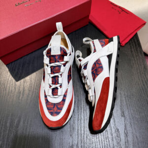 Salvatore Ferragamo Sneakers With Logo Motifs – 1:1 Replica Quality – FER-SOR03