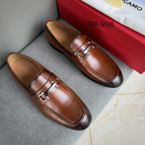 Salvatore Ferragamo Moccasin ‘Hickory’ – 1:1 Replica Quality – FER-SH20