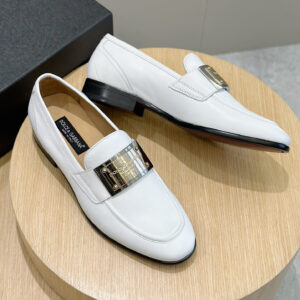 DOLCE & GABBANA Brushed Calfskin Loafers – 1:1 Replica Quality – DG-SH01