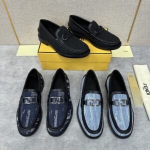 FENDI FF Plaque Denim Distressed – 1:1 Replica Quality – FEND-SH02