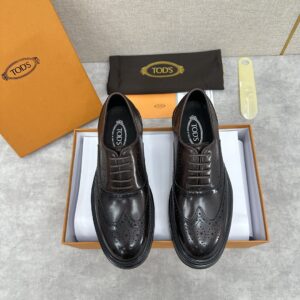 Tod's Lace-ups in Leather – Black – 1:1 Replica Quality – TO-SH12
