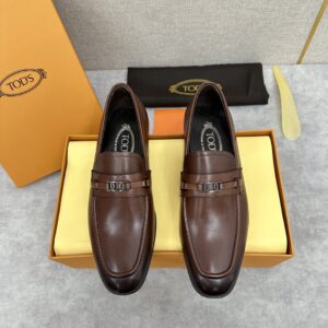 TOD'S Loafers in Leather Black – 1:1 Replica Quality – TO-SH03