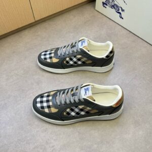Burberry Vintage Check Leather Mix Low-Top Sneaker – 1:1 Replica Quality – BBR-SOR02